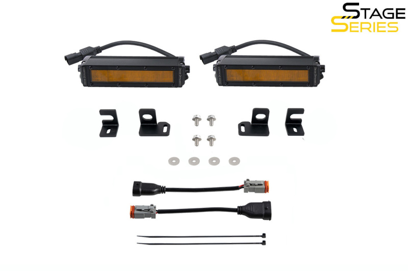 Toyota Tacoma Fog Light Kit - Front - Diode Dynamics - SS6 Stage Series - `24-`27